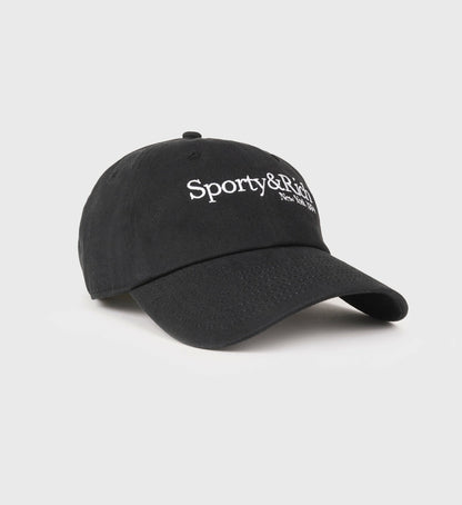 Sporty & Rich HWCNY Hat - Faded Black