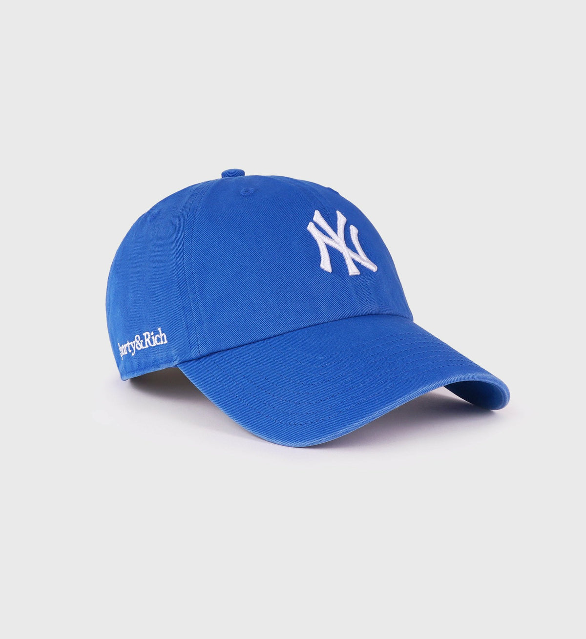 Sporty & Rich Yankees Serif Hat - Team Blue