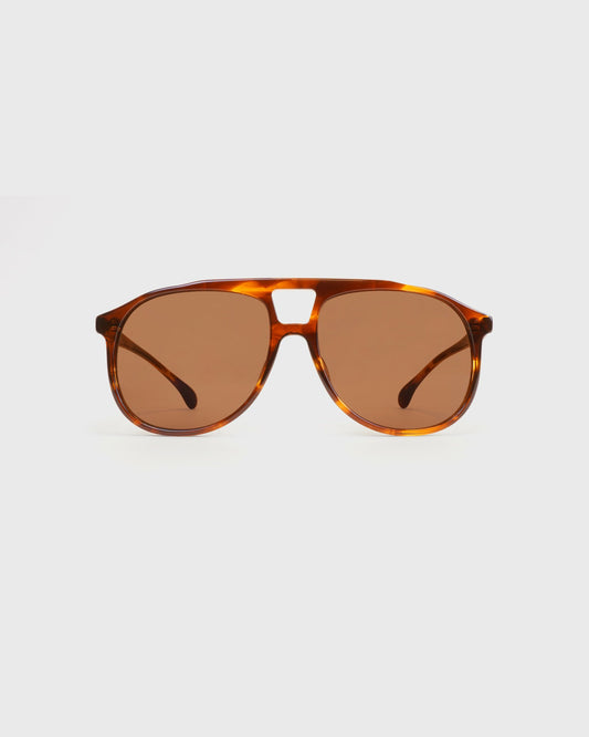 Sporty & Rich Frame N.03 - Sunglasses - Havana