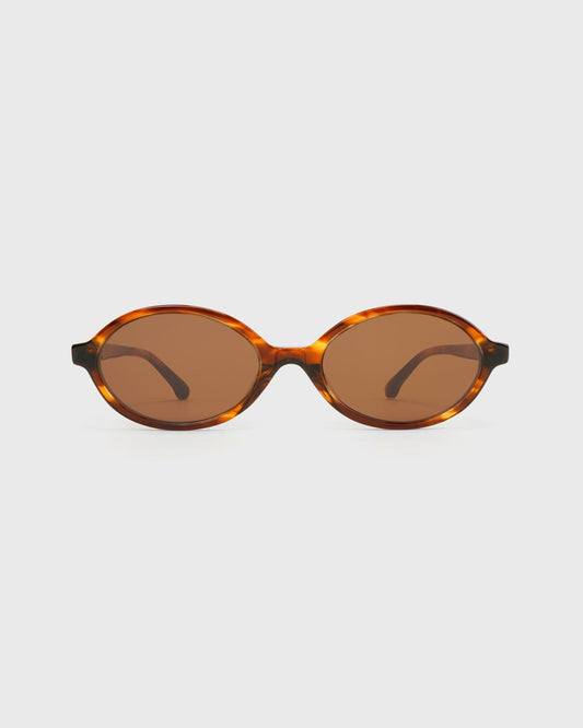 Sporty & Rich Frame N.11 - Sunglasses - Havana