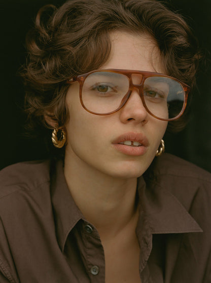 Sporty & Rich Frame N.03 - Havana/Anti Blue Light