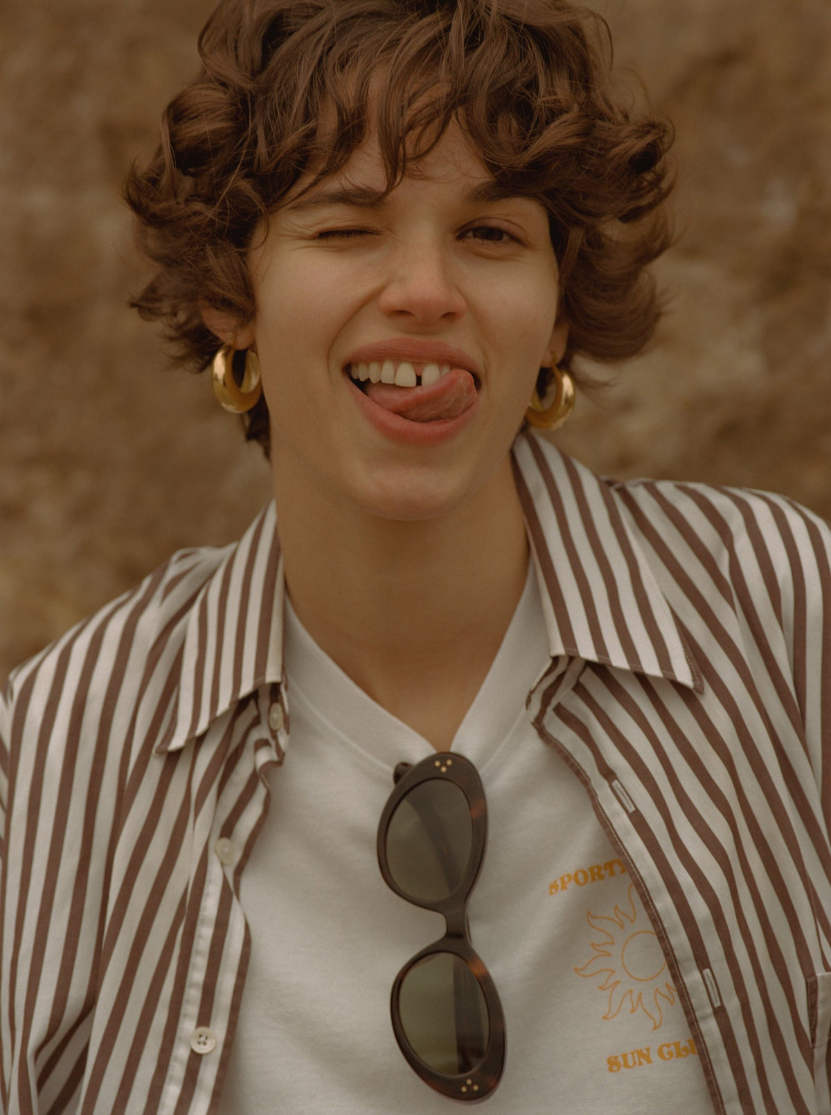 Sporty & Rich Frame N.05 - Havana