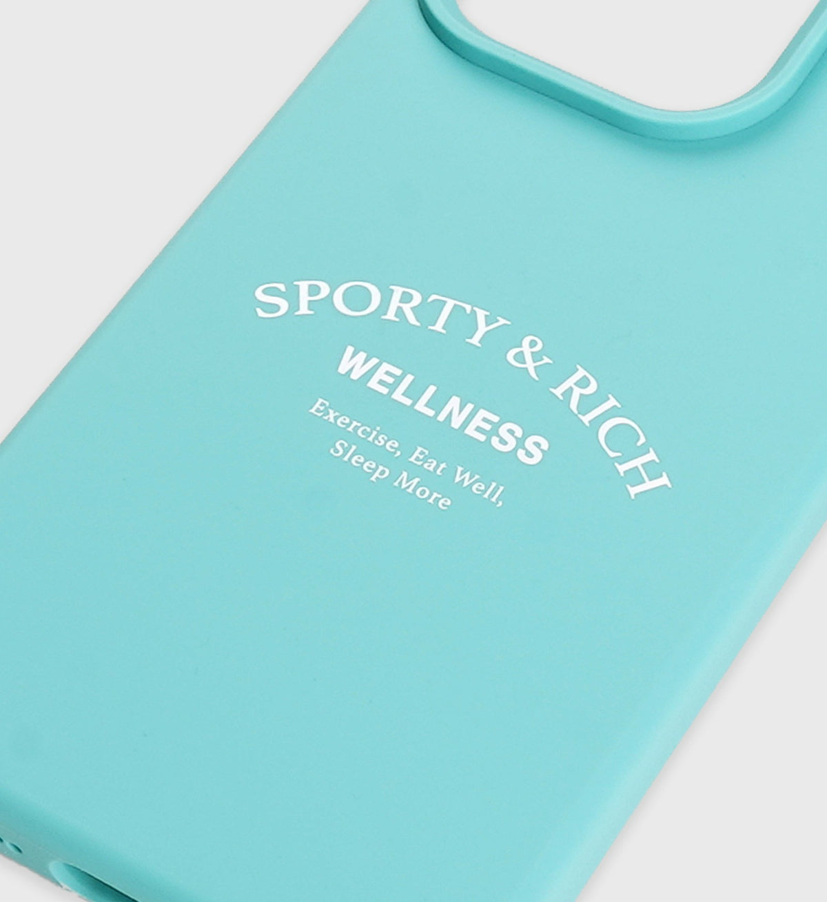 Sporty & Rich Wellness Studio iPhone Case - Aqua