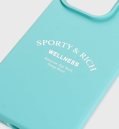 Sporty & Rich Wellness Studio iPhone Case - Aqua