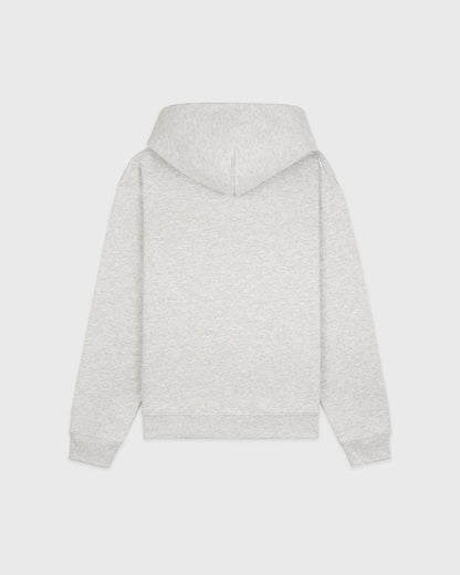 Sporty & Rich NYRC Zip Hoodie - Heather Gray/Forest