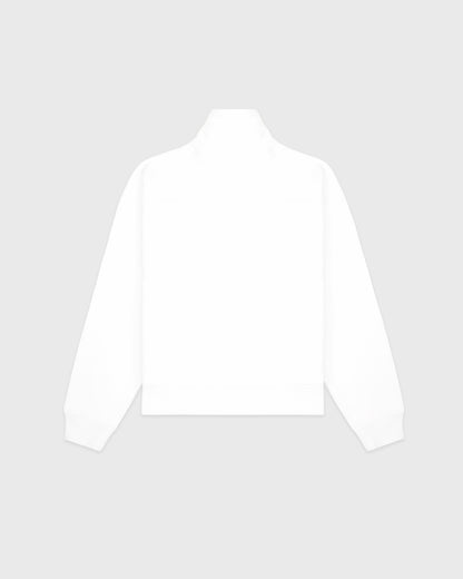 Sporty & Rich NY Minute Quarter Zip - White/Navy