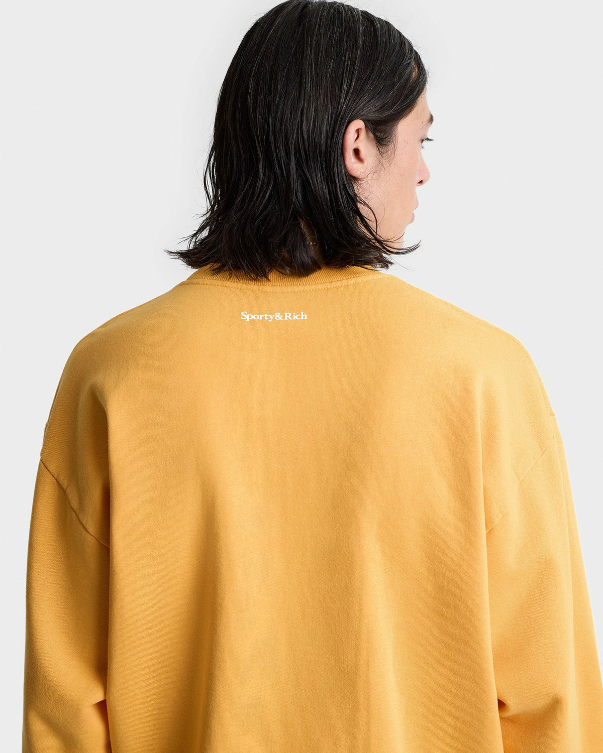 Sporty & Rich UCLA Ivy Crewneck - Gold/Blue