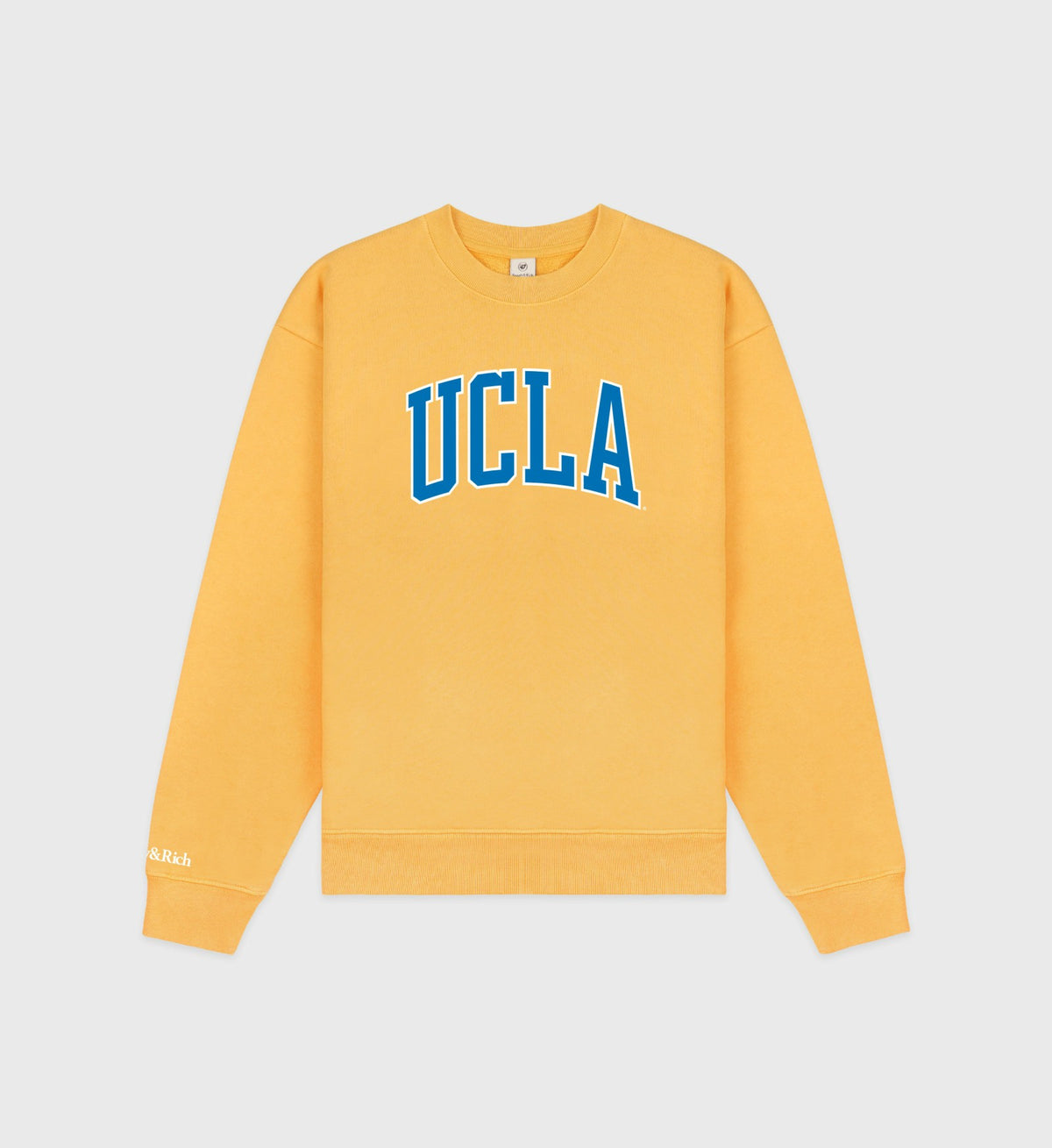 Sporty & Rich UCLA Ivy Crewneck - Gold/Blue