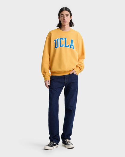 Sporty & Rich UCLA Ivy Crewneck - Gold/Blue