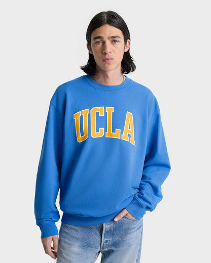 Sporty & Rich UCLA Ivy Crewneck - Blue/Gold