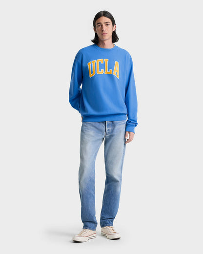Sporty & Rich UCLA Ivy Crewneck - Blue/Gold