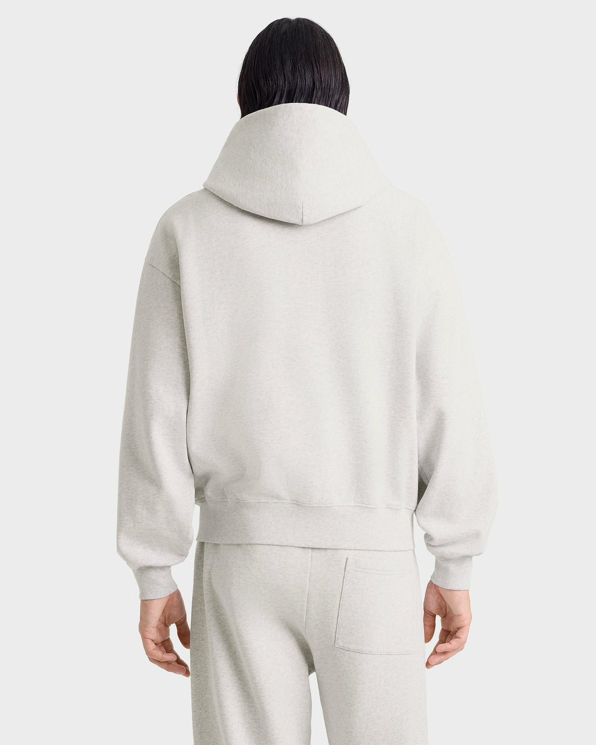 Sporty & Rich S&R Ivy Zip Hoodie - Heather Gray/Navy