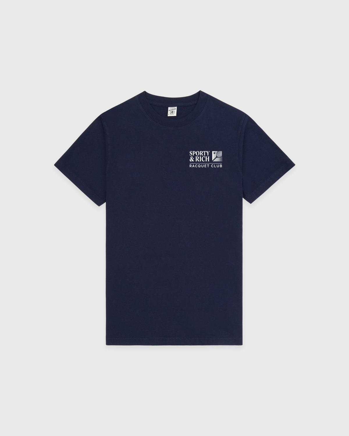 Sporty & Rich Promo T-Shirt - Navy