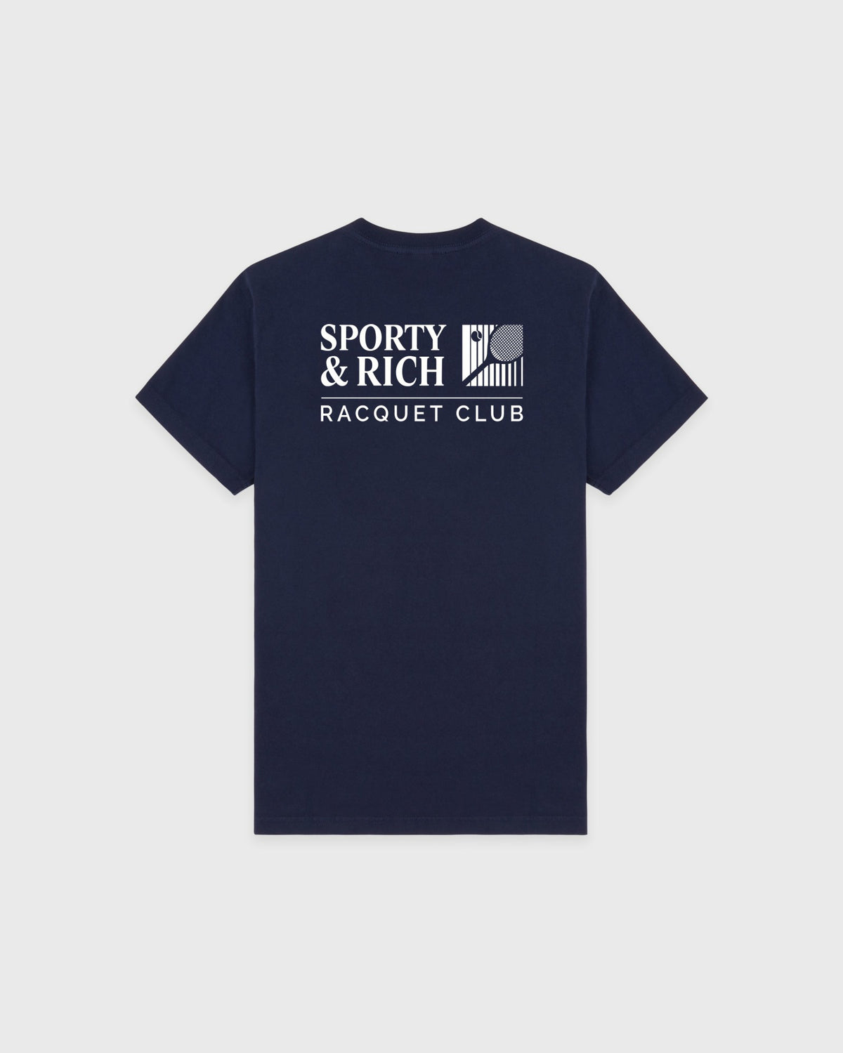 Sporty & Rich Promo T-Shirt - Navy