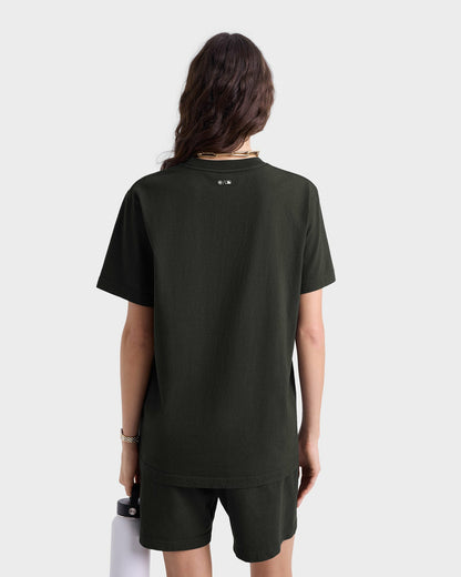 Sporty & Rich Dodgers T-Shirt - Faded Black/White