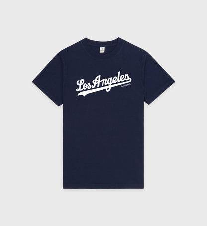 Sporty & Rich Dodgers T-Shirt - Navy/White