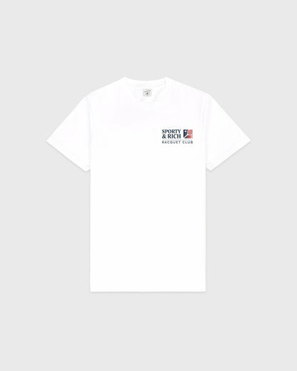 Sporty & Rich Promo T-Shirt - White