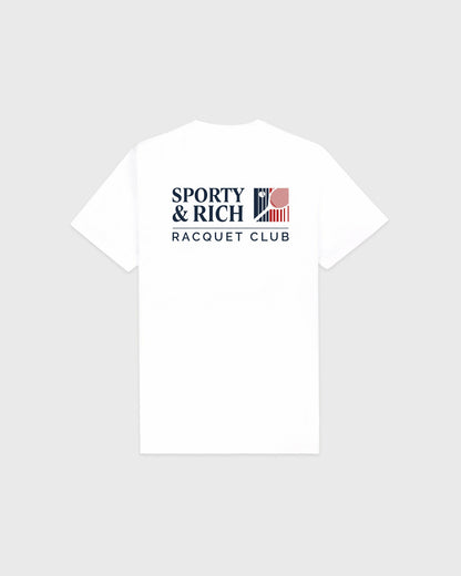 Sporty & Rich Promo T-Shirt - White