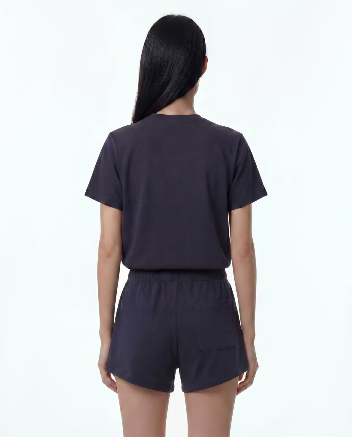 Sporty & Rich H&W Crest T-Shirt - Dark Navy
