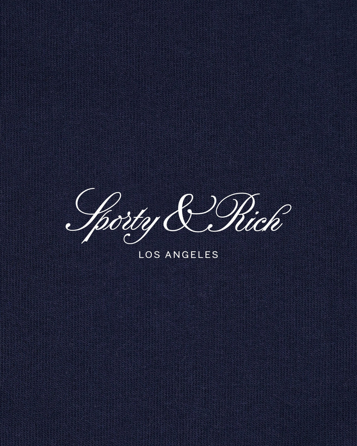 Sporty & Rich Vendome LA T-Shirt - Navy/White