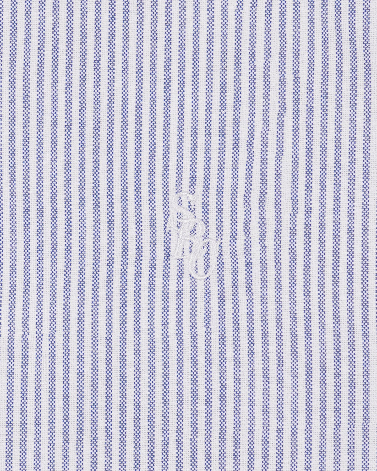 Sporty & Rich SRC Oversized Oxford Shirt Men - Navy Stripe