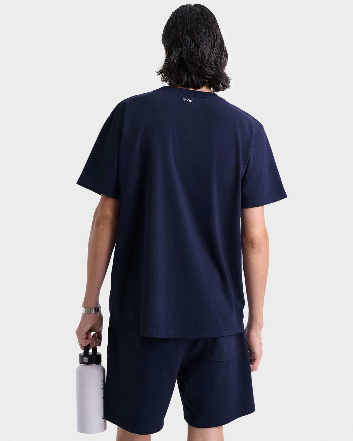 Sporty & Rich Dodgers Gym Short - Navy/White