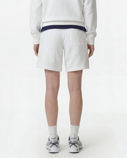Sporty & Rich Promo Gym Short - White