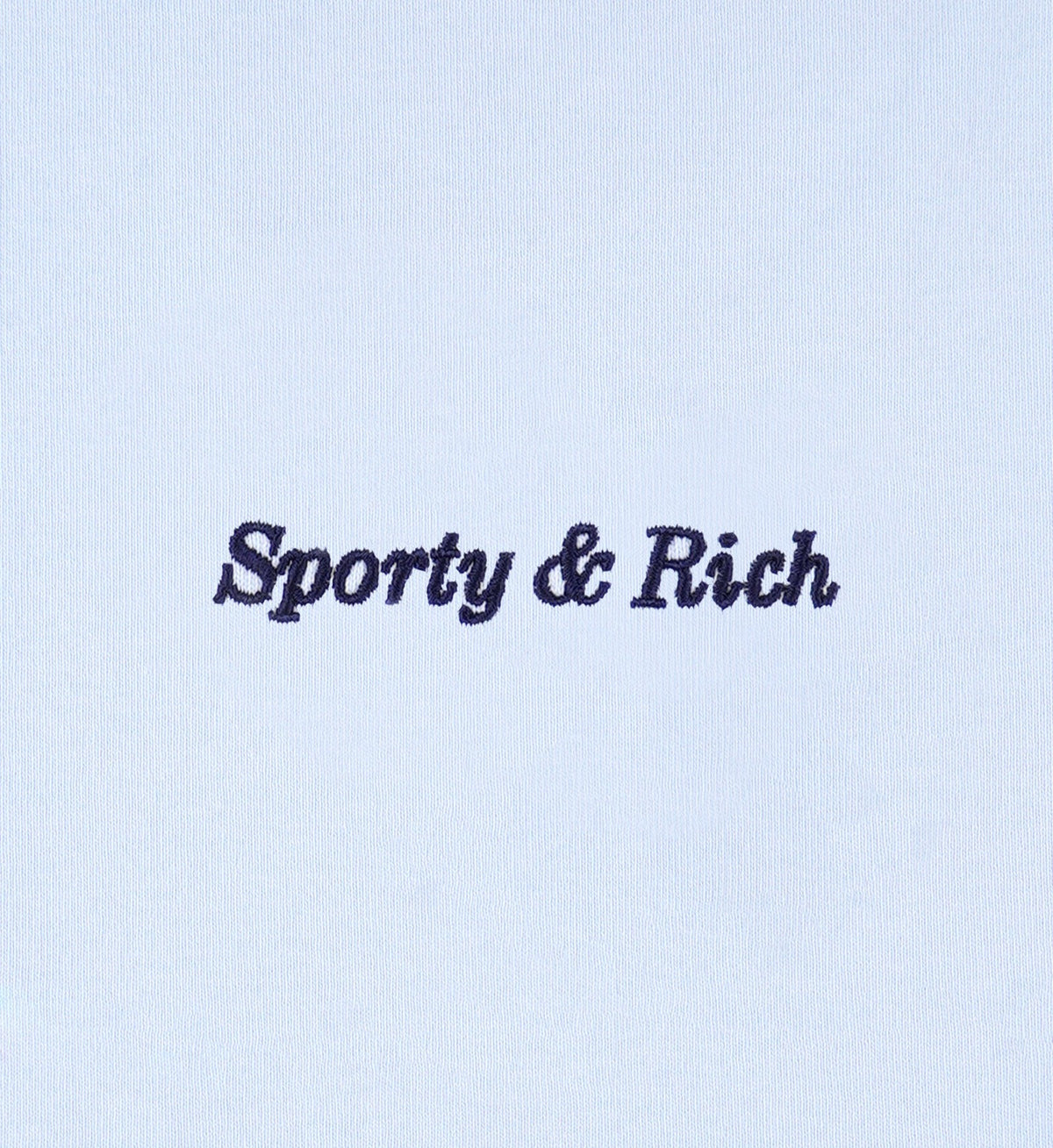 Sporty & Rich Eden Crest Gym Short - Ciel/Navy