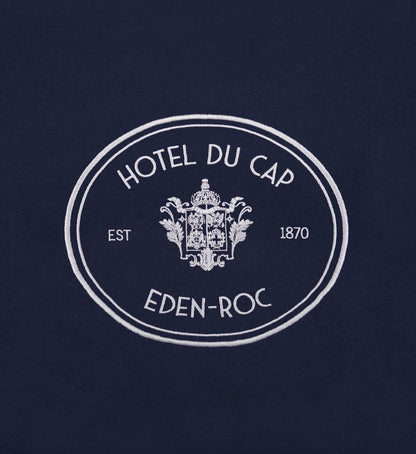 Sporty & Rich Eden Crest Gym Short - Navy/White