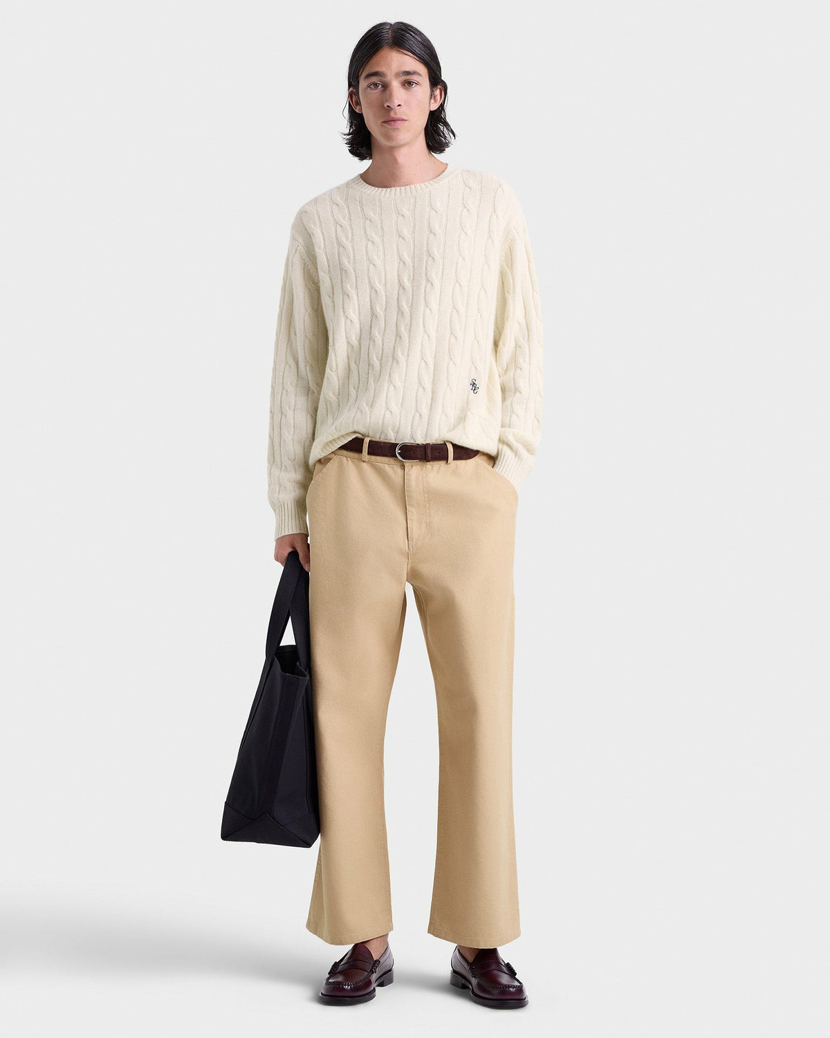 Sporty & Rich SRHWC Painters Trousers Men - Tan