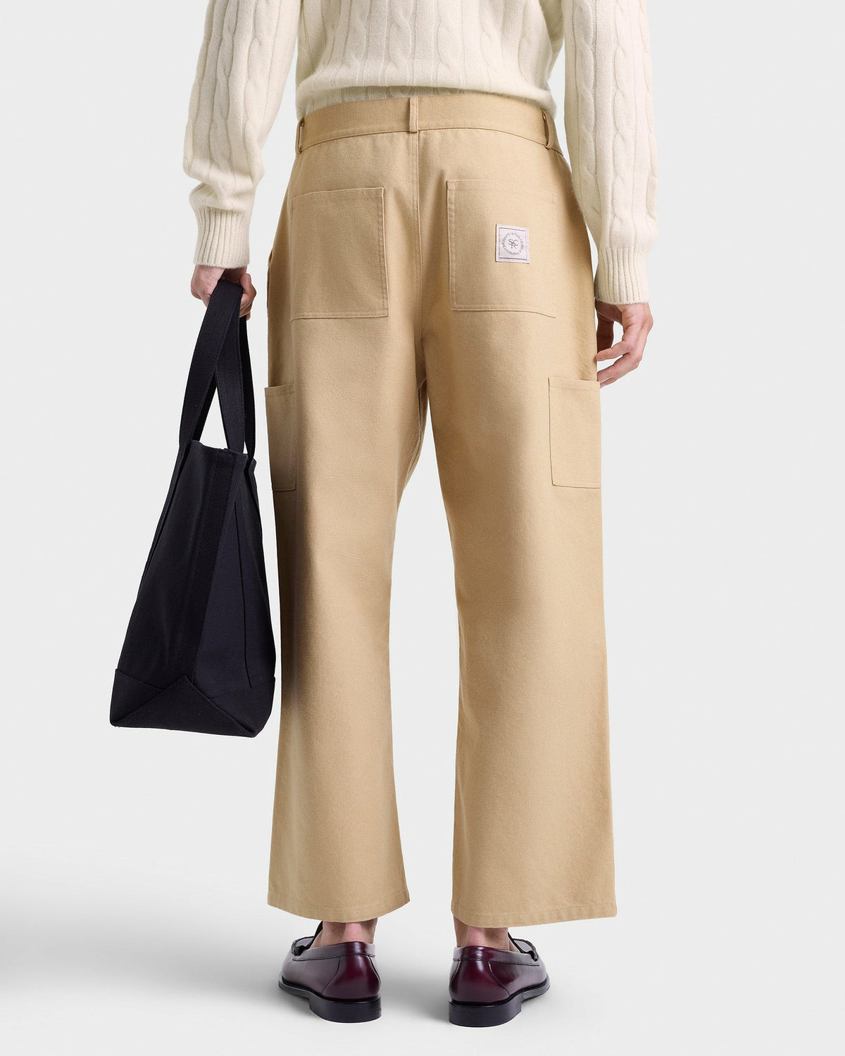 Sporty & Rich SRHWC Painters Trousers Men - Tan