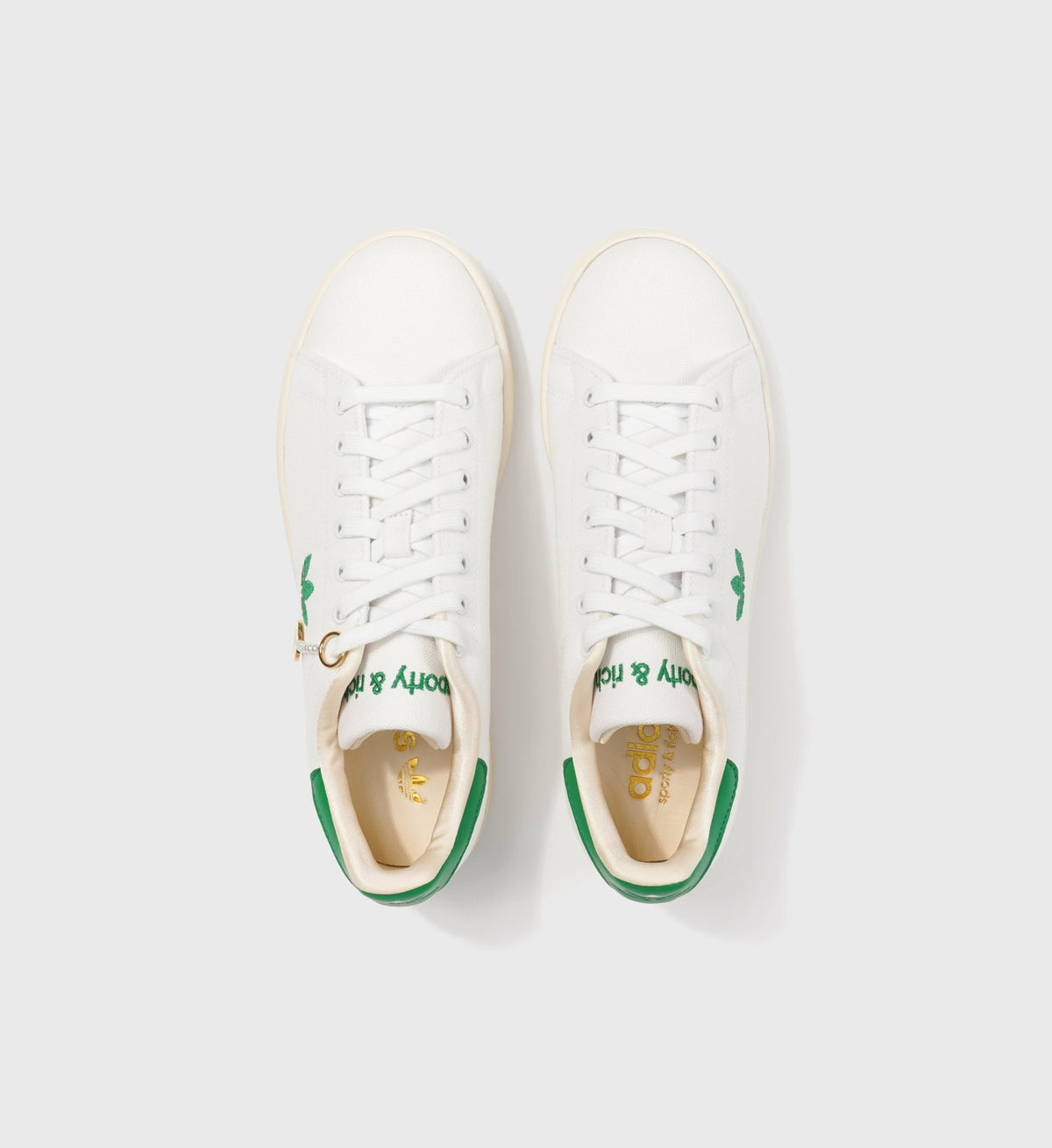 Sporty & Rich Stan Smith - White/Jolly Green