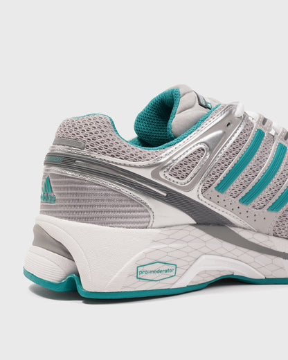 Sporty & Rich Adistar Control 5 - Silver/Teal/White