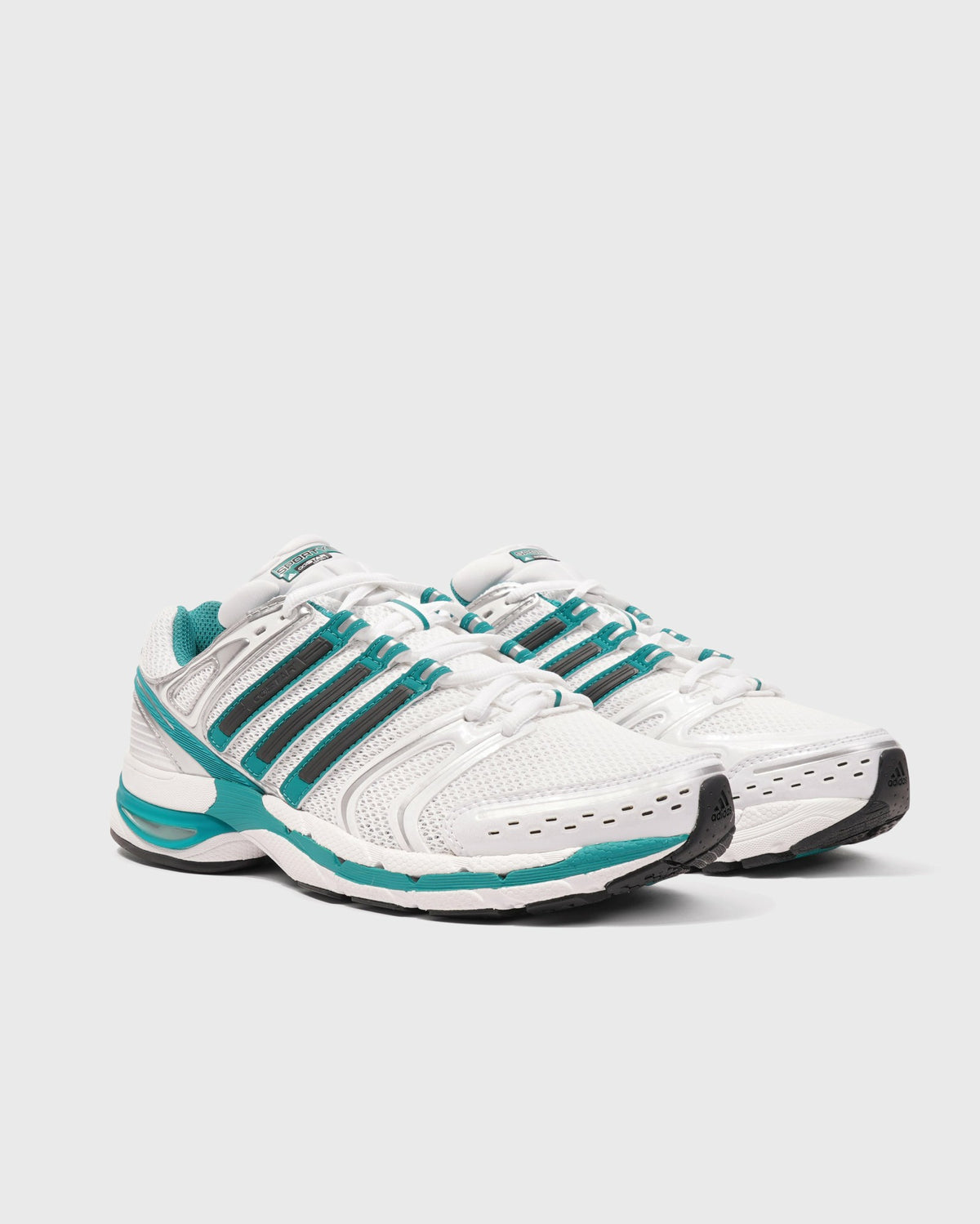 Sporty & Rich Adistar Control 5 - White/Teal/Black