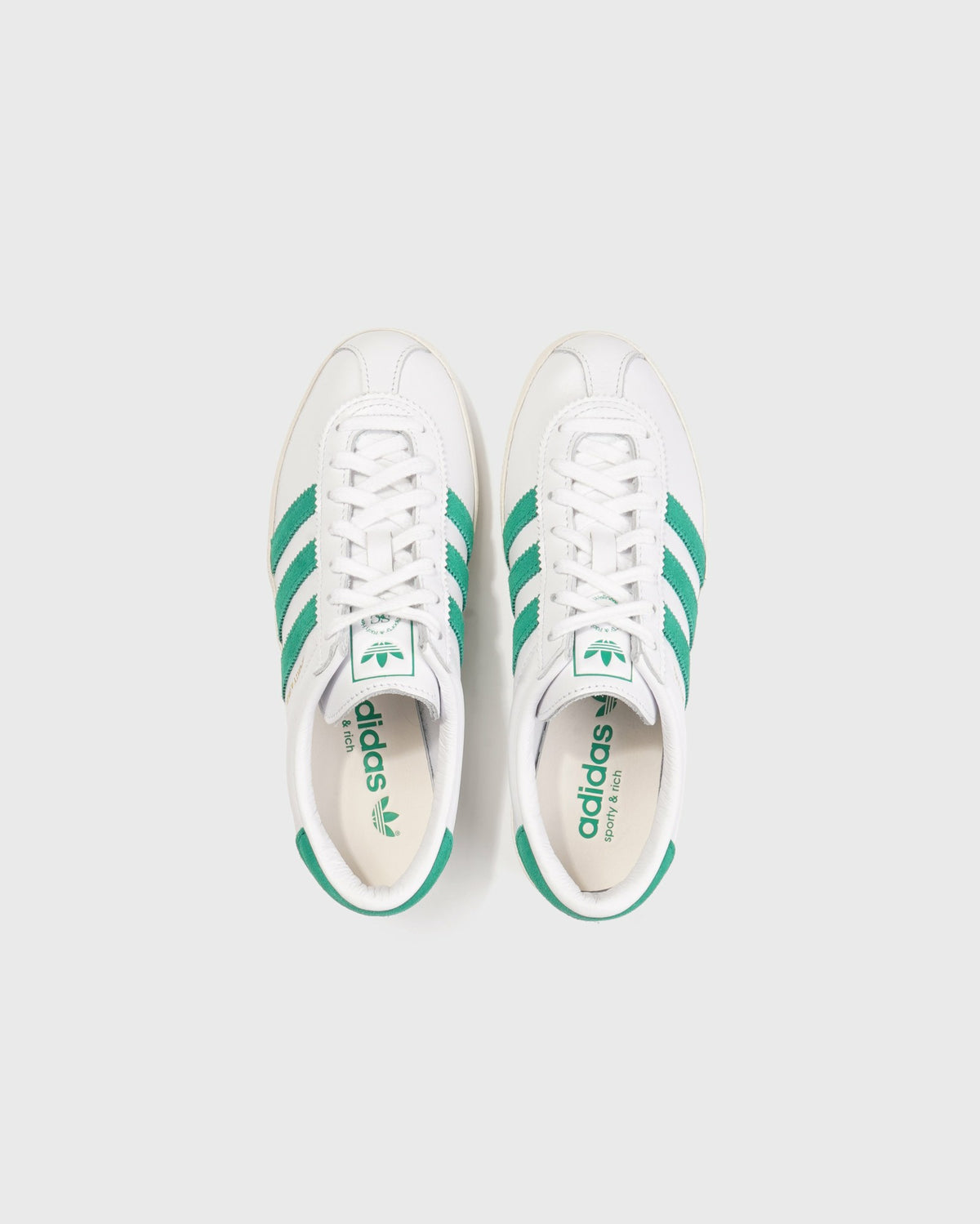 Sporty & Rich S&R Blanc - White/Court Green