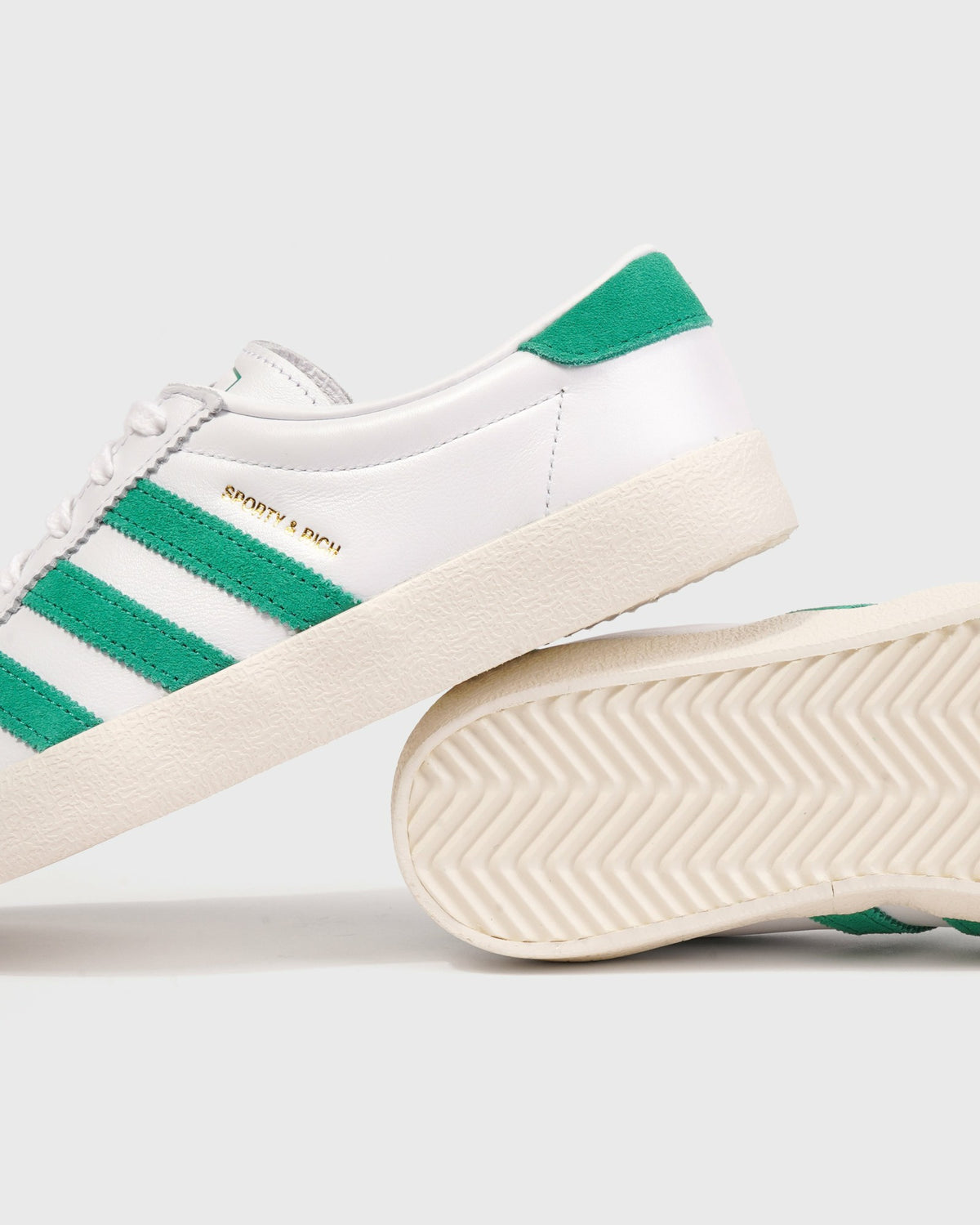 Sporty & Rich S&R Blanc - White/Court Green