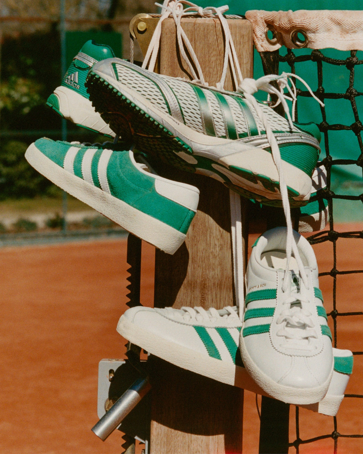 Sporty & Rich S&R Blanc - Court Green/White