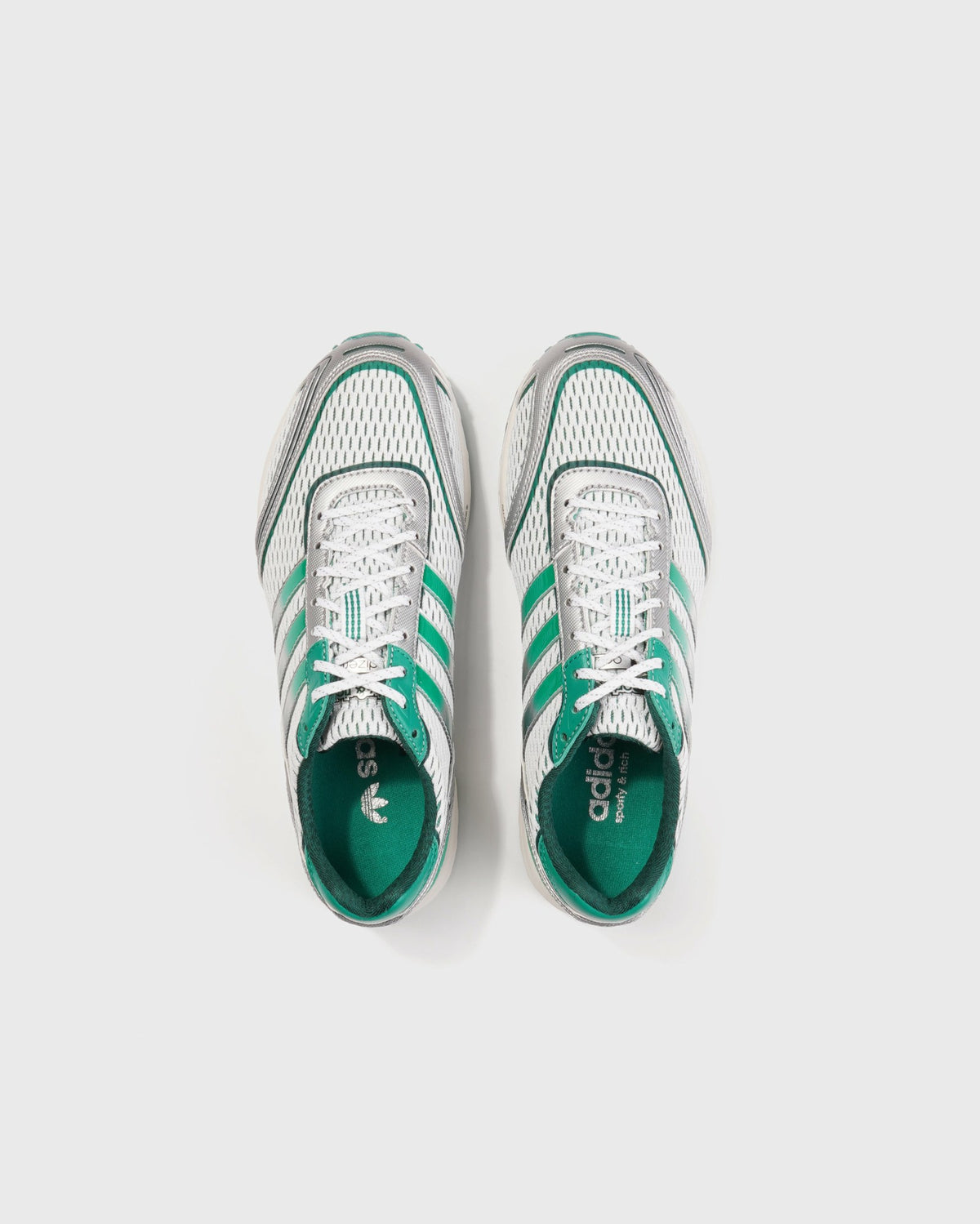 Sporty & Rich Adizero Adios OG - White/Court Green