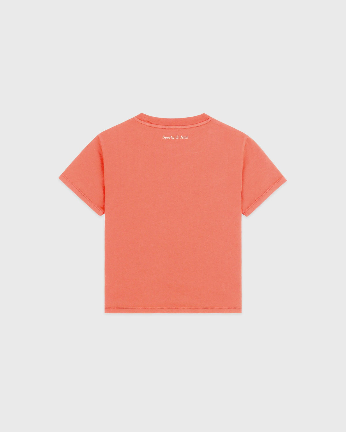 Sporty & Rich Be Nice Kids T-Shirt - Flamingo/White