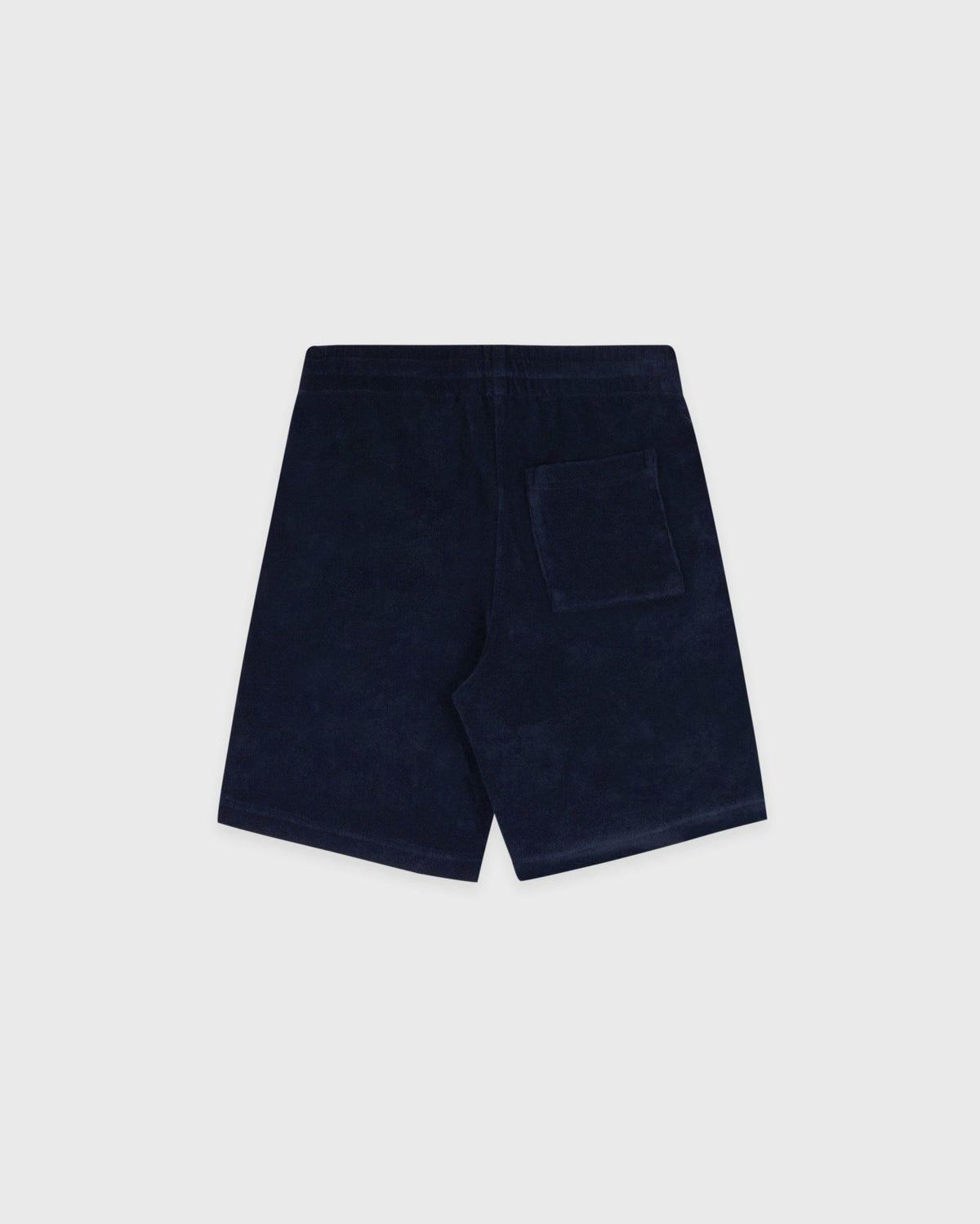 Sporty & Rich Signature Logo Kids Terry Short - Dark Navy