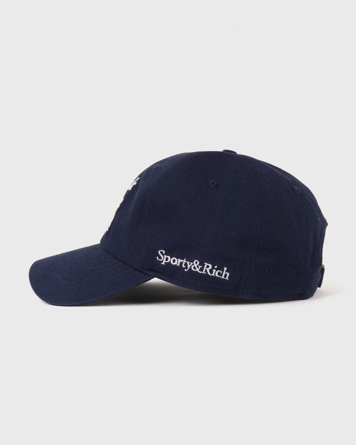 Sporty & Rich Drink More Water Kids Hat - Light Navy/White