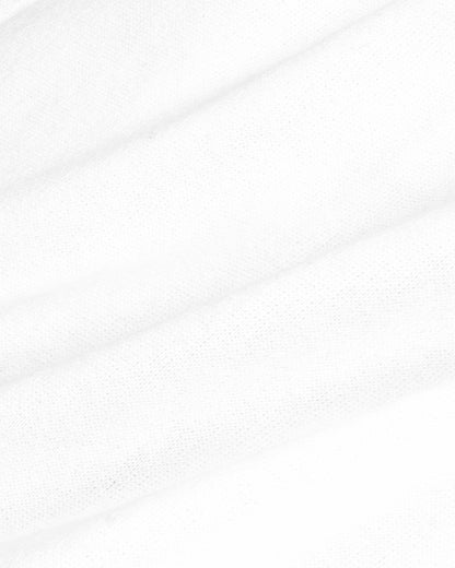 Sporty & Rich Be Nice Kids Ringer Tee - White/Light Navy/Light Navy