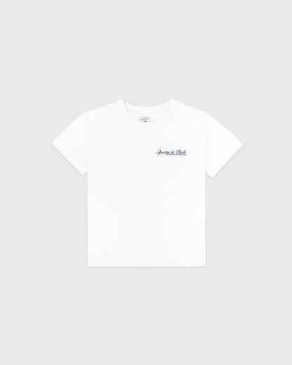 Sporty & Rich Syracuse Kids T-Shirt - White