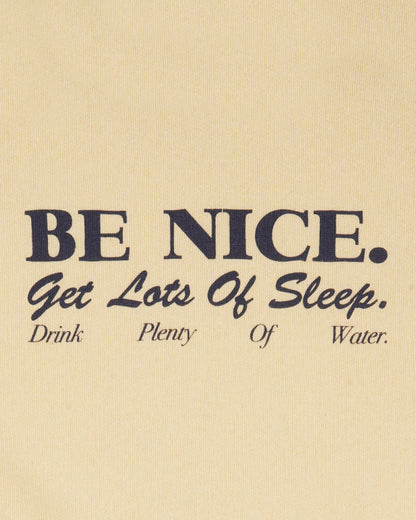 Sporty & Rich Be Nice Kids Crewneck - Almond