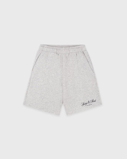 Sporty & Rich Vendome LA Kids Gym Short - Heather Gray
