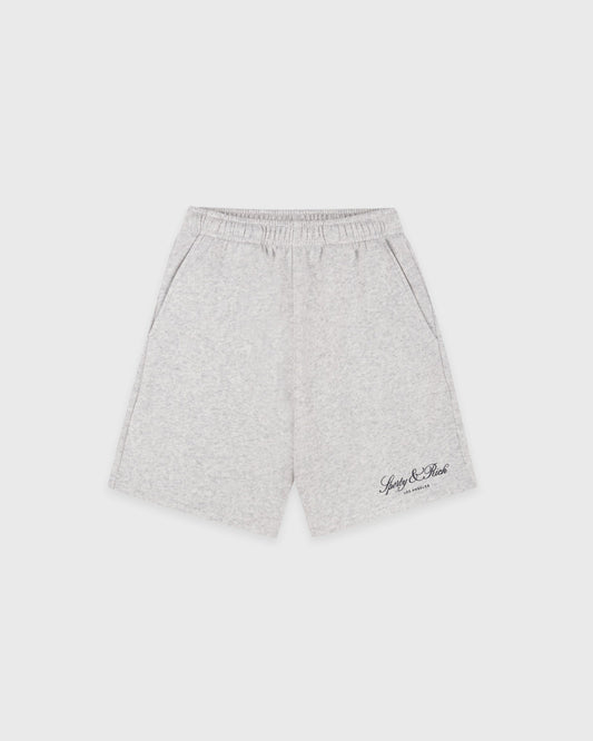 Sporty & Rich Vendome LA Kids Gym Short - Heather Gray