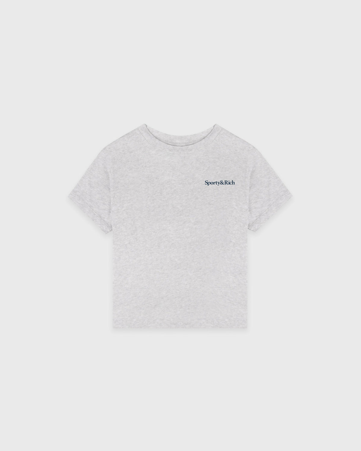 Sporty & Rich Drink More Water Kids T-Shirt - Heather Gray