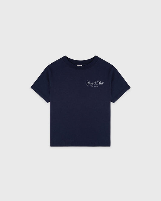 Sporty & Rich Vendome LA Kids T-Shirt - Dark Navy
