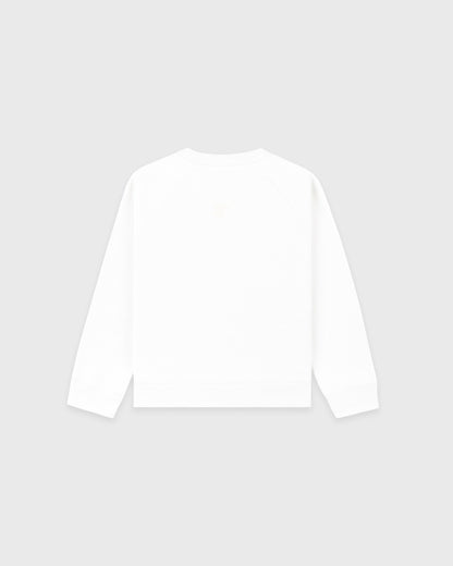 Sporty & Rich Syracuse Kids Crewneck - White