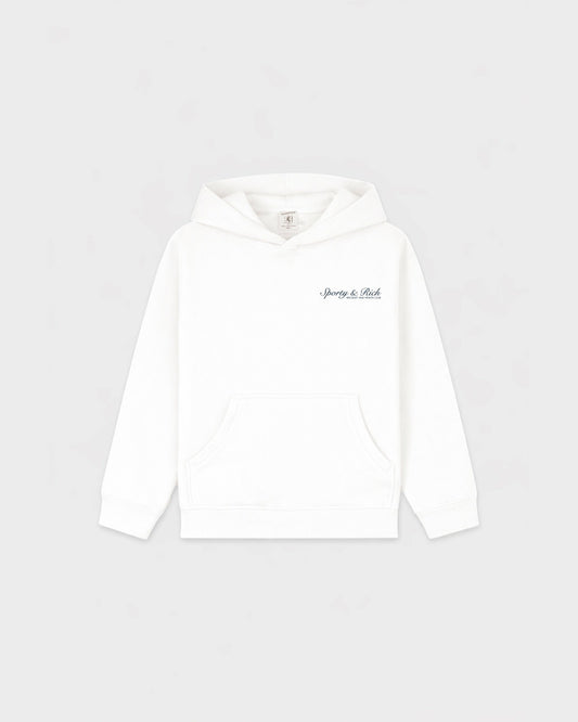 Sporty & Rich Syracuse Kids Hoodie - White